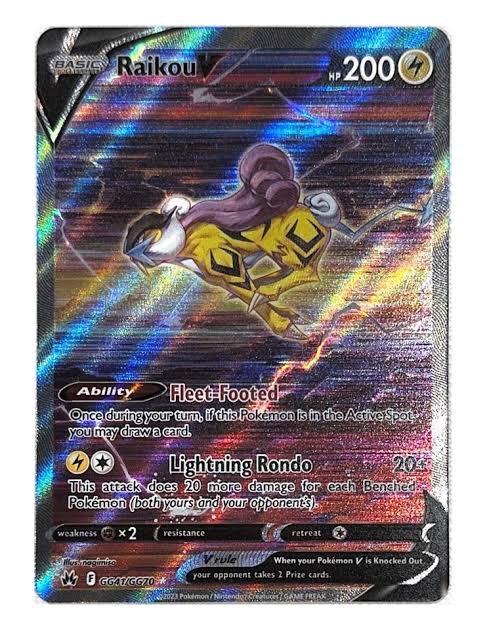 PSA 9 Raikou V GG41