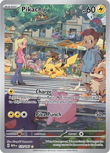 PSA 9 Pikachu #173 SV2a JP